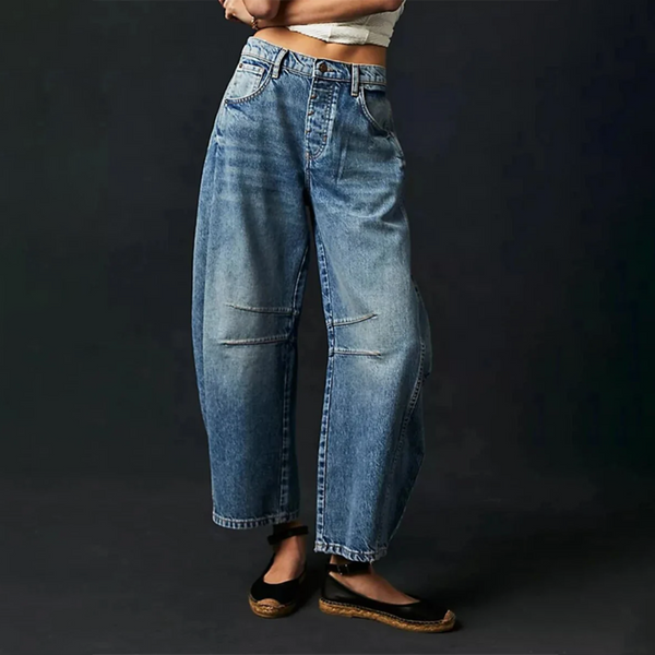 Nea | Jeans comfort a gamba larga