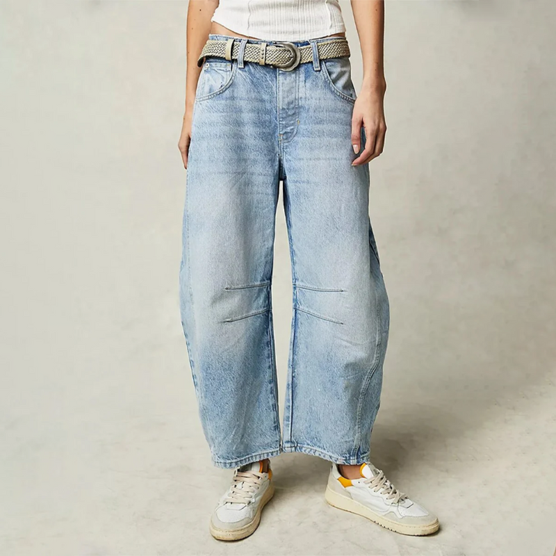 Nea | Jeans comfort a gamba larga